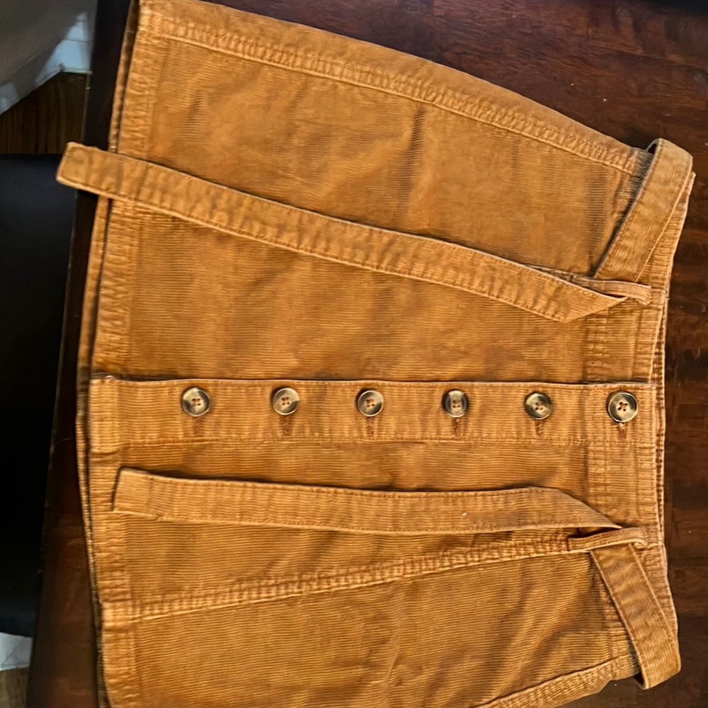gold american eagle skirt